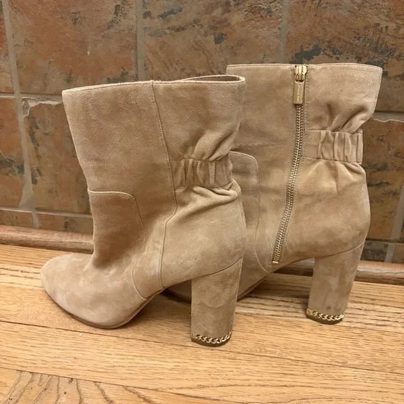 MK Suede Booties - Picture 2 of 9